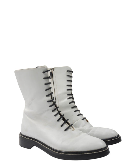 Leather Combat Boots
