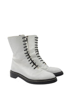Leather Combat Boots