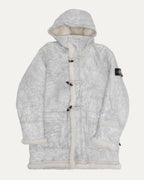 Vitrified Lambskin Duffel Coat
