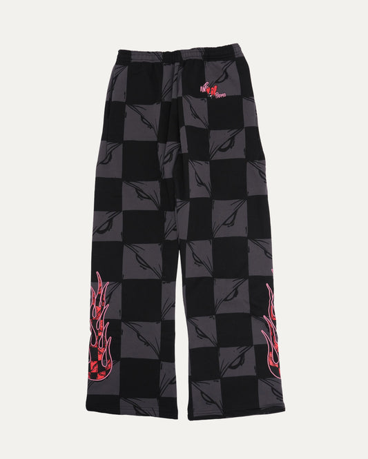 Matty Boy Flame Print 99 Eyes Sweatpants