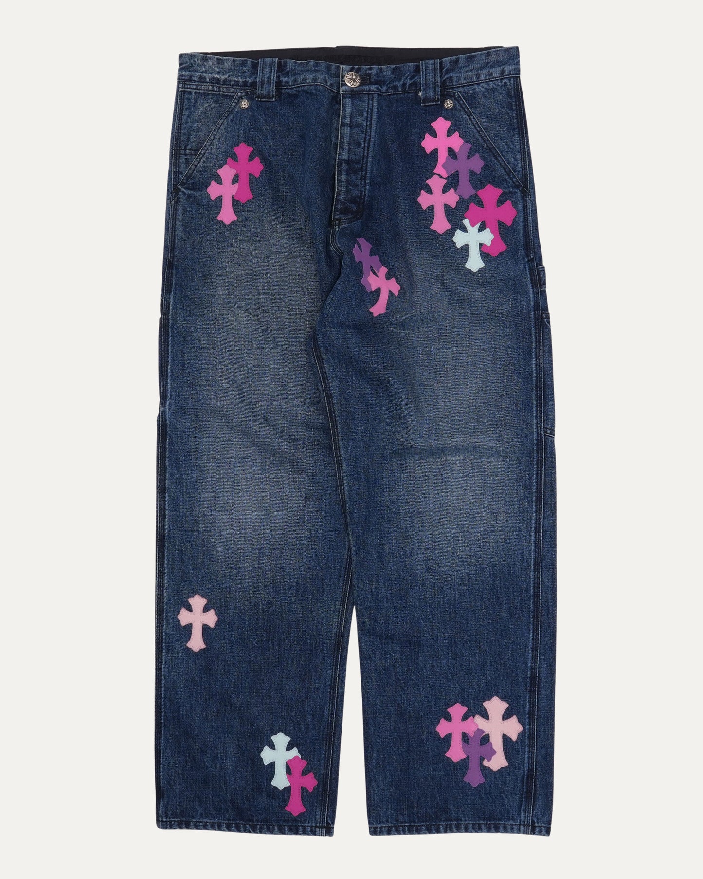 Turbo Diesel Cross Patch Carpenter Jeans