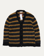 Striped Mohair Cardigan