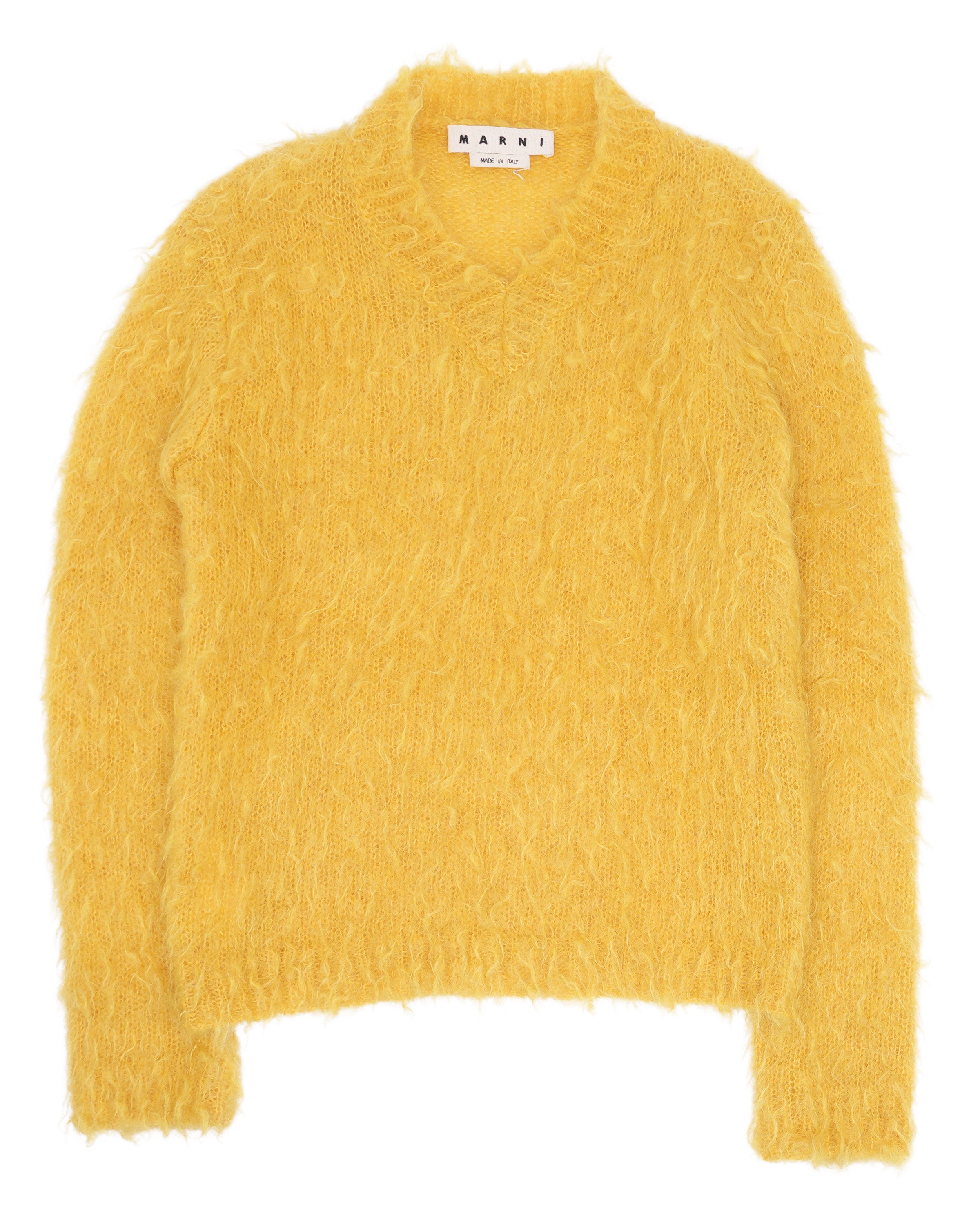 Mohair V-Neck Sweater