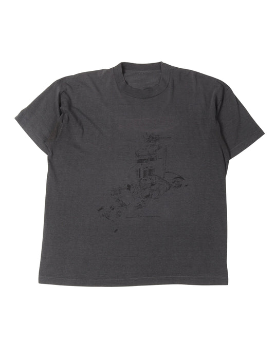 Faded Triumph Engine Schematic Tee