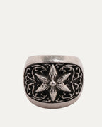 Oval Star Ring