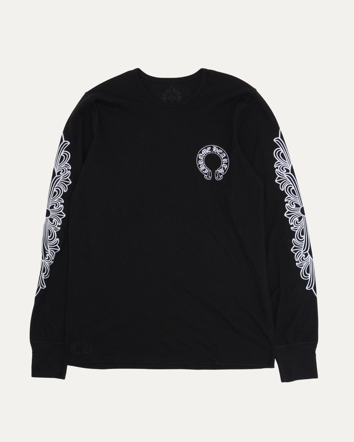 Horseshoe Logo Thermal Long Sleeve T-Shirt