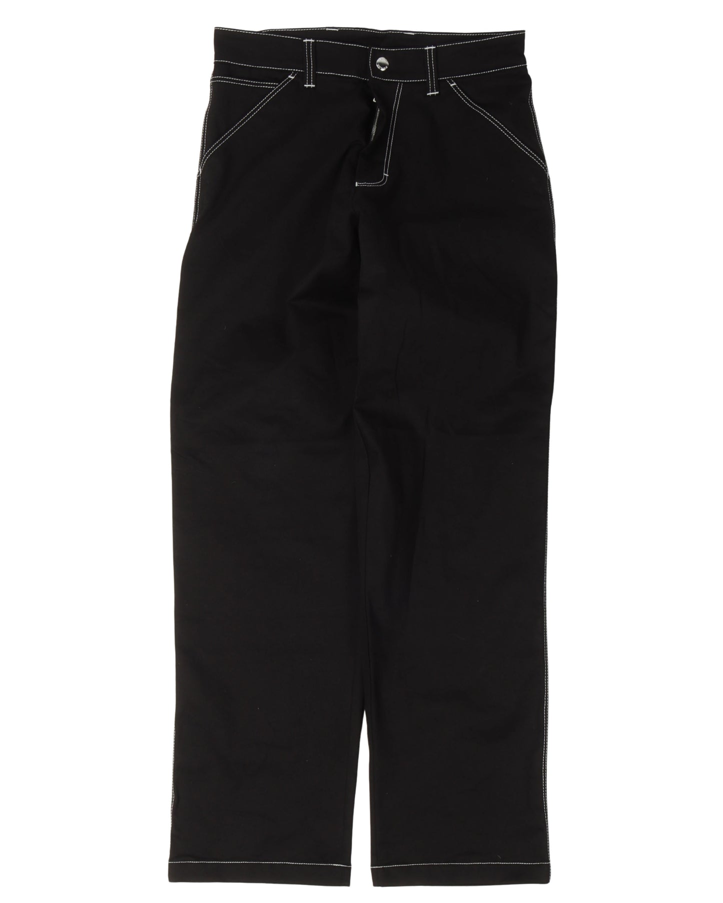 Contrast Stitch Jeans