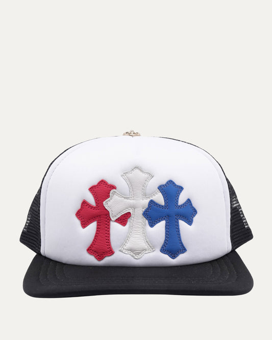 Cemetery Cross Patch Trucker Hat