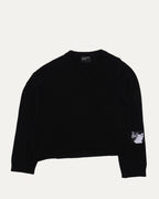 Asymmetrical V-Neck Sweater