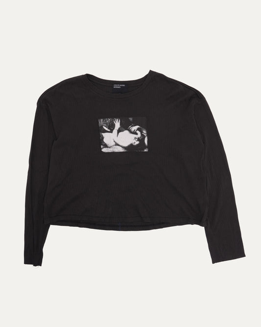 Demon Assemblage Ribbed Long Sleeve T-Shirt