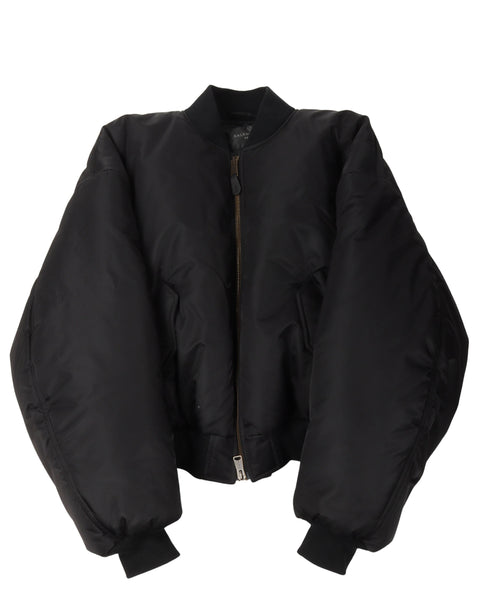 Balenciaga Padded Nylon Bomber Jacket – Justin Reed