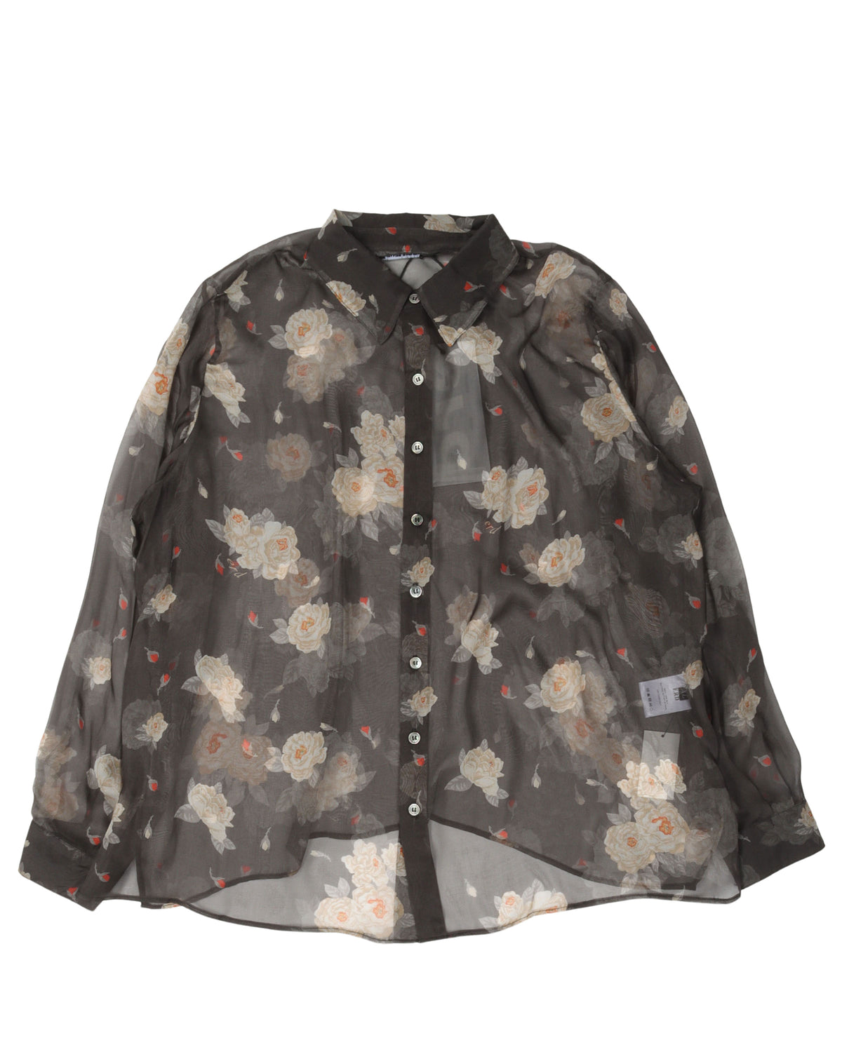 Transparent Floral Shirt