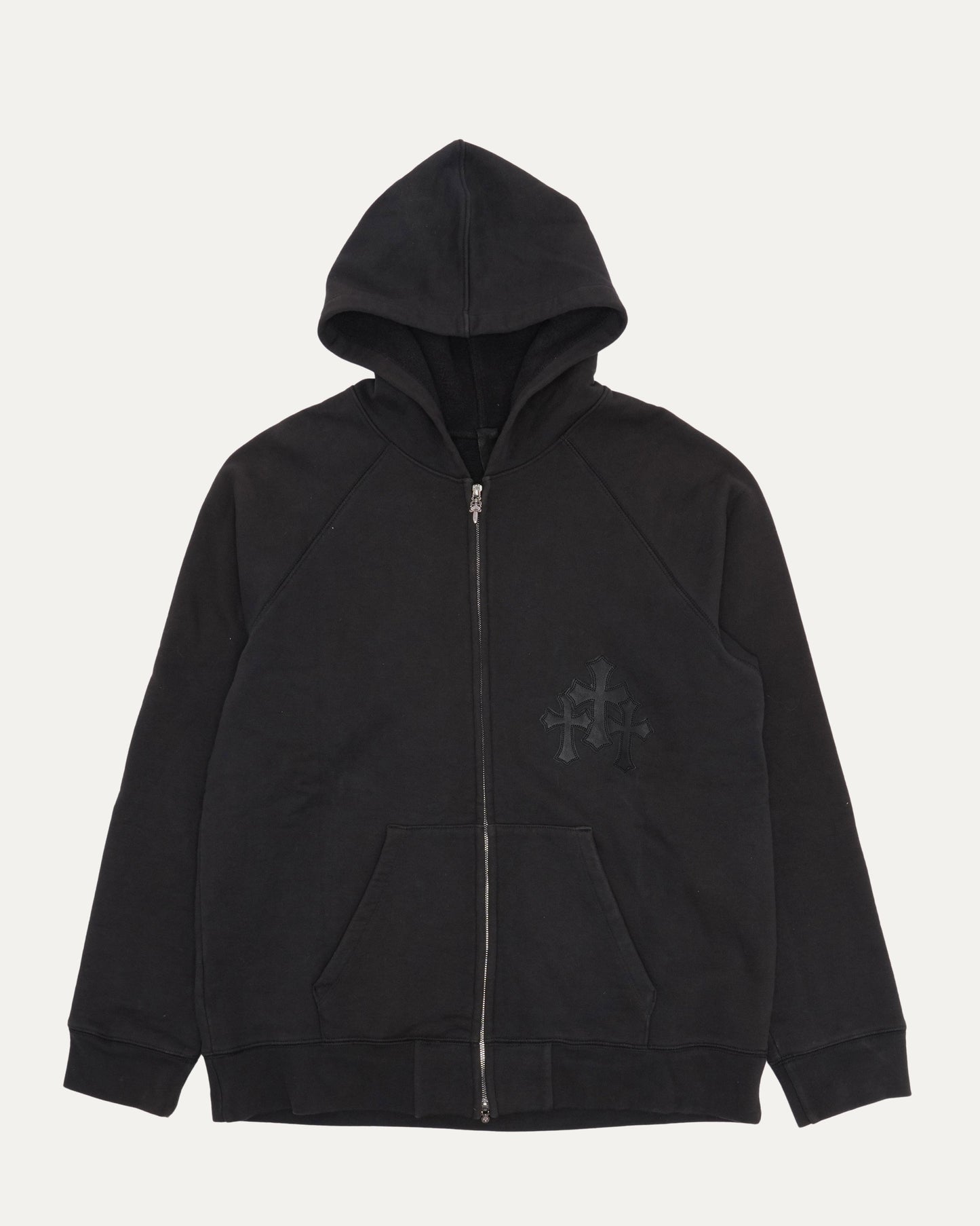 Cross Patch Paper Jam Zip Hoodie