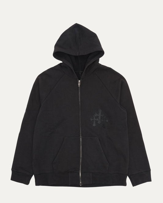 Cross Patch Paper Jam Zip Hoodie