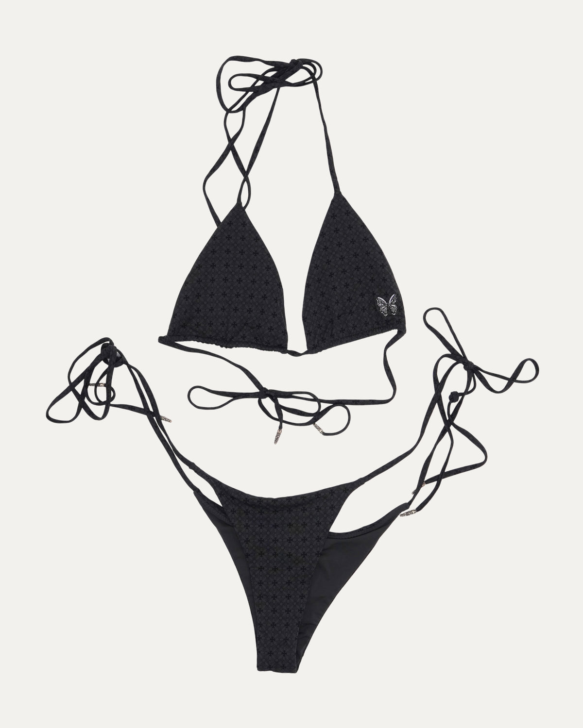 Dipped In Blue Monogram Bikini