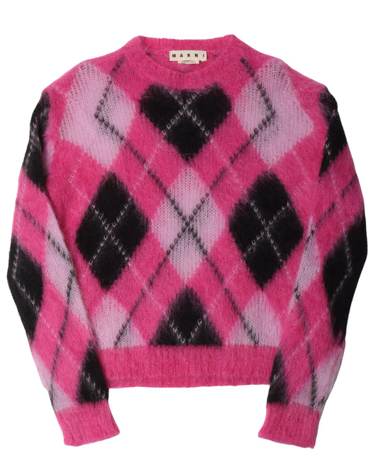 Diamond Mohair Sweater