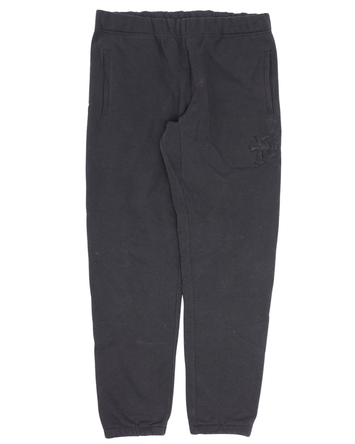 Paper Jam Cemetery Cross Patch Sweatpants