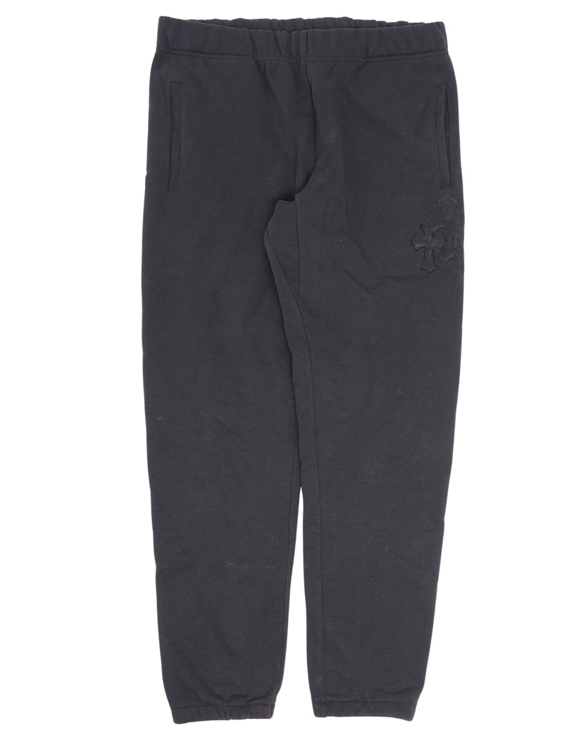 Paper Jam Cemetery Cross Patch Sweatpants