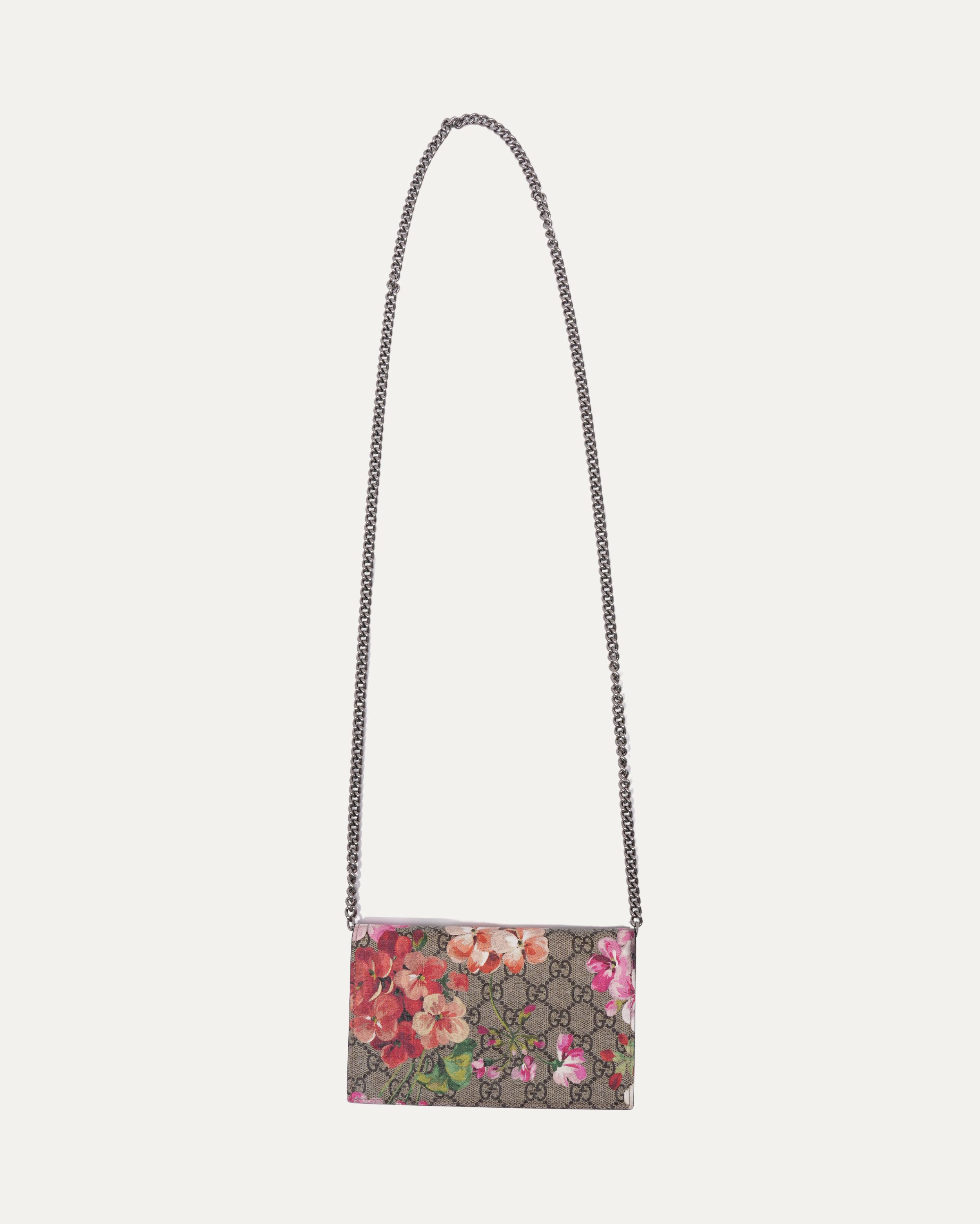 Floral Monogram Clutch Wallet