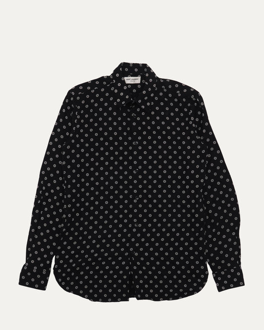 Polka Dot Print Shirt
