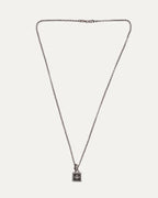 Diamond Framed Plus Cross on Roll Chain