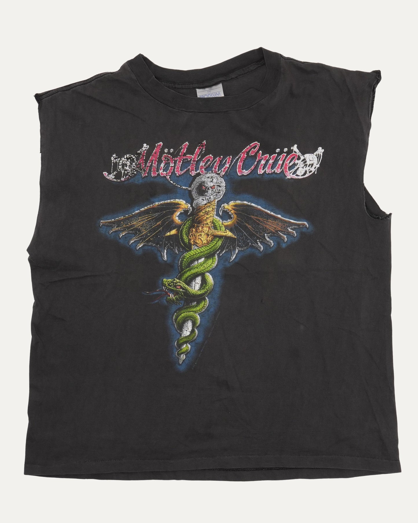 Motley Crue Dr. Feelgood Cut Off T-Shirt