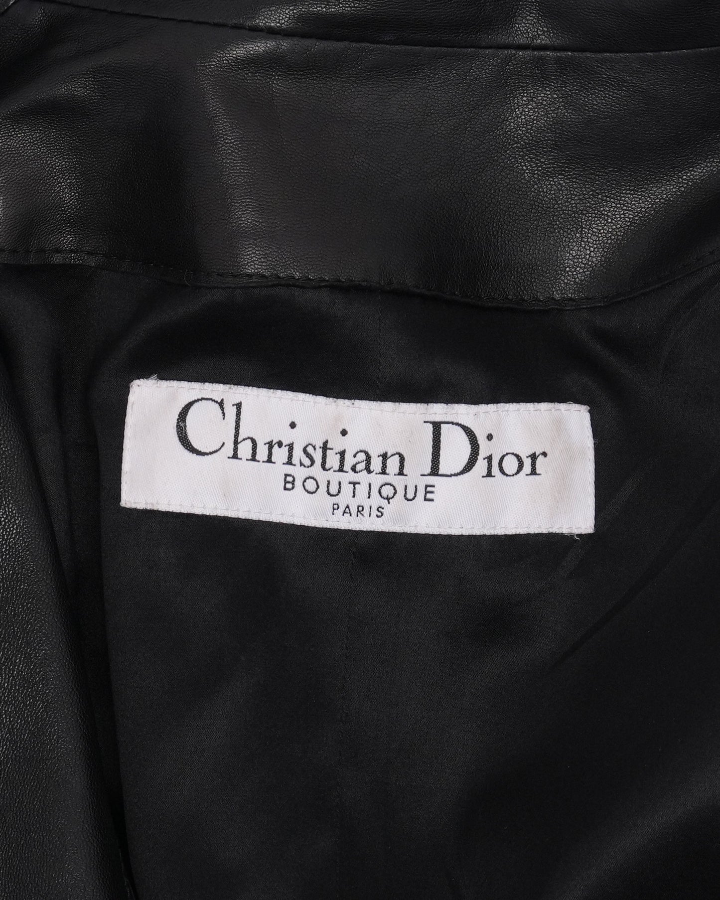FW 2003 Leather Jacket