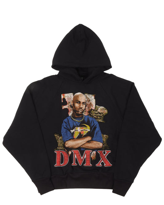 Reworked Vintage DMX Raglan Hoodie