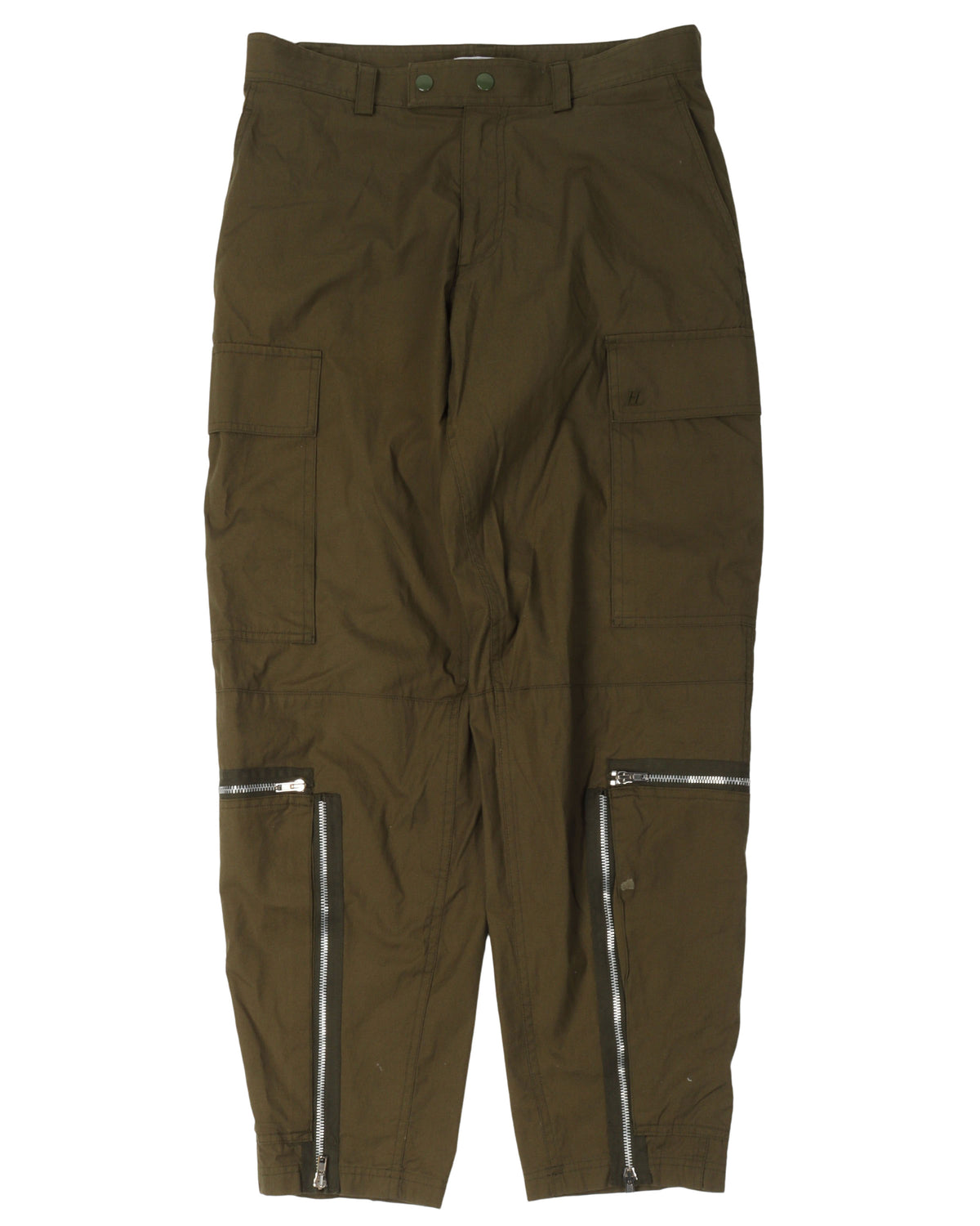 Zipper Cargo Pants