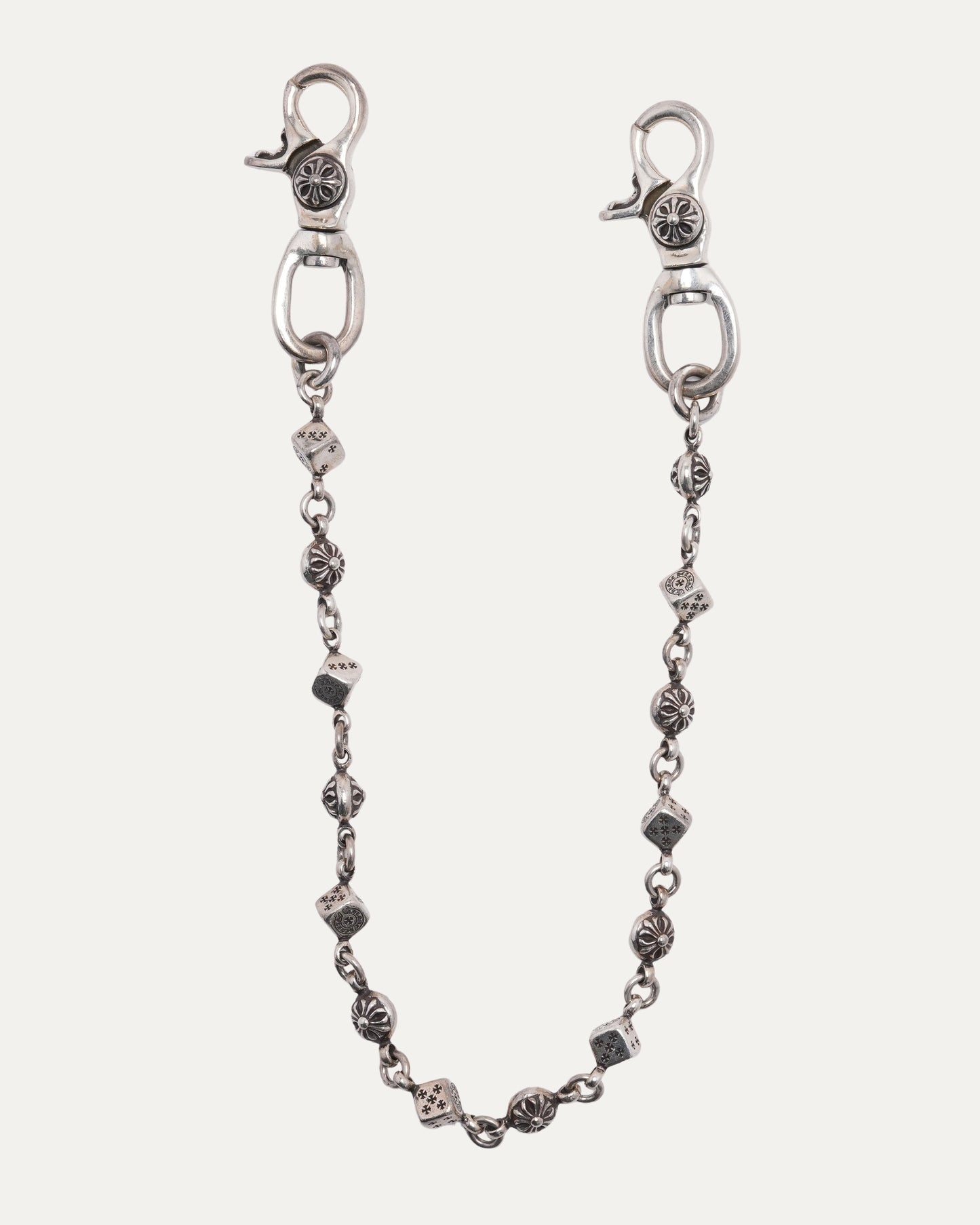 Dice and Plus Ball Wallet Chain
