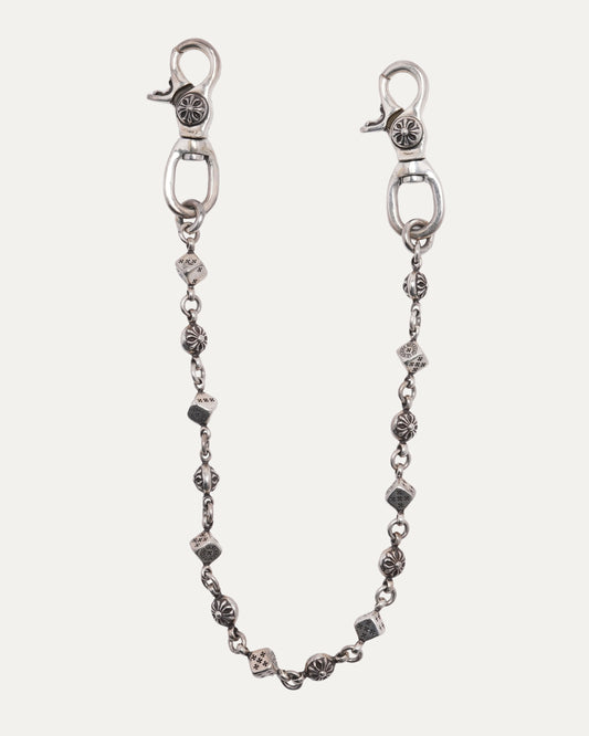 Dice and Plus Ball Wallet Chain
