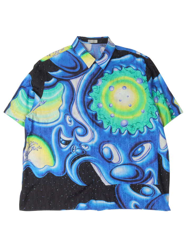 Kenny Scharf Silk Shirt