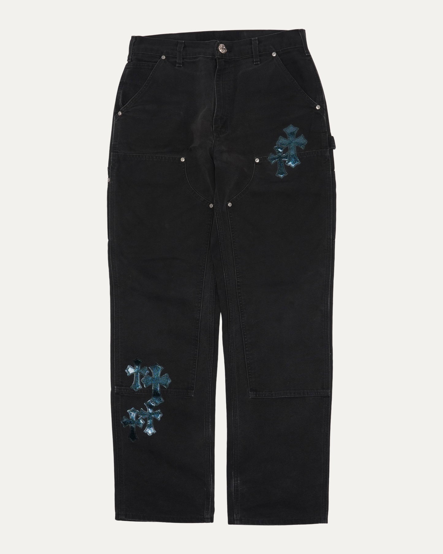 St. Barth Exclusive Carhartt Cross Patch Double Knee Carpenter Pants