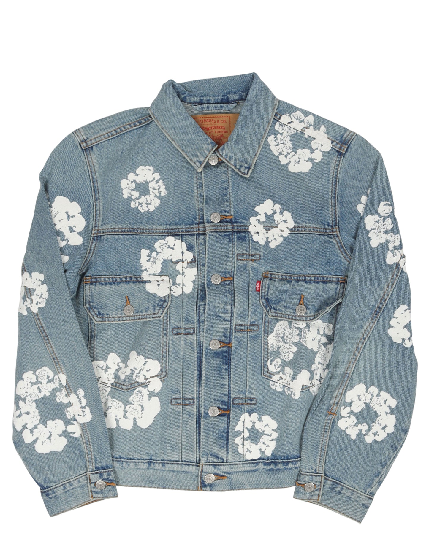 Levi's Cotton Wreath Denim Jacket
