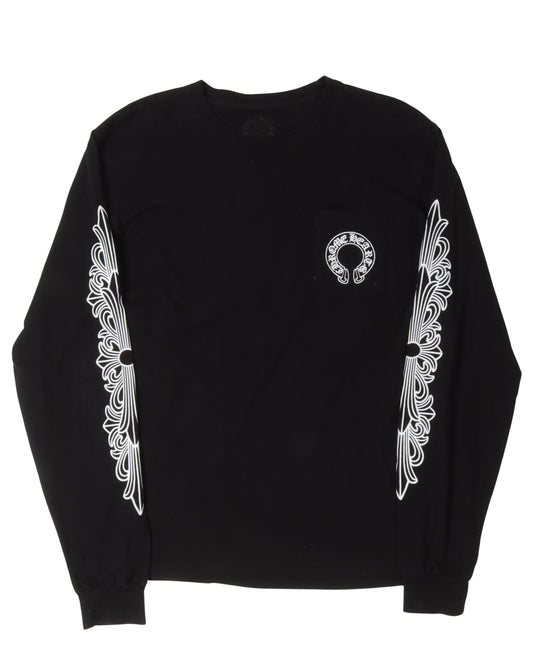 Horseshoe Logo Long Sleeve T-Shirt