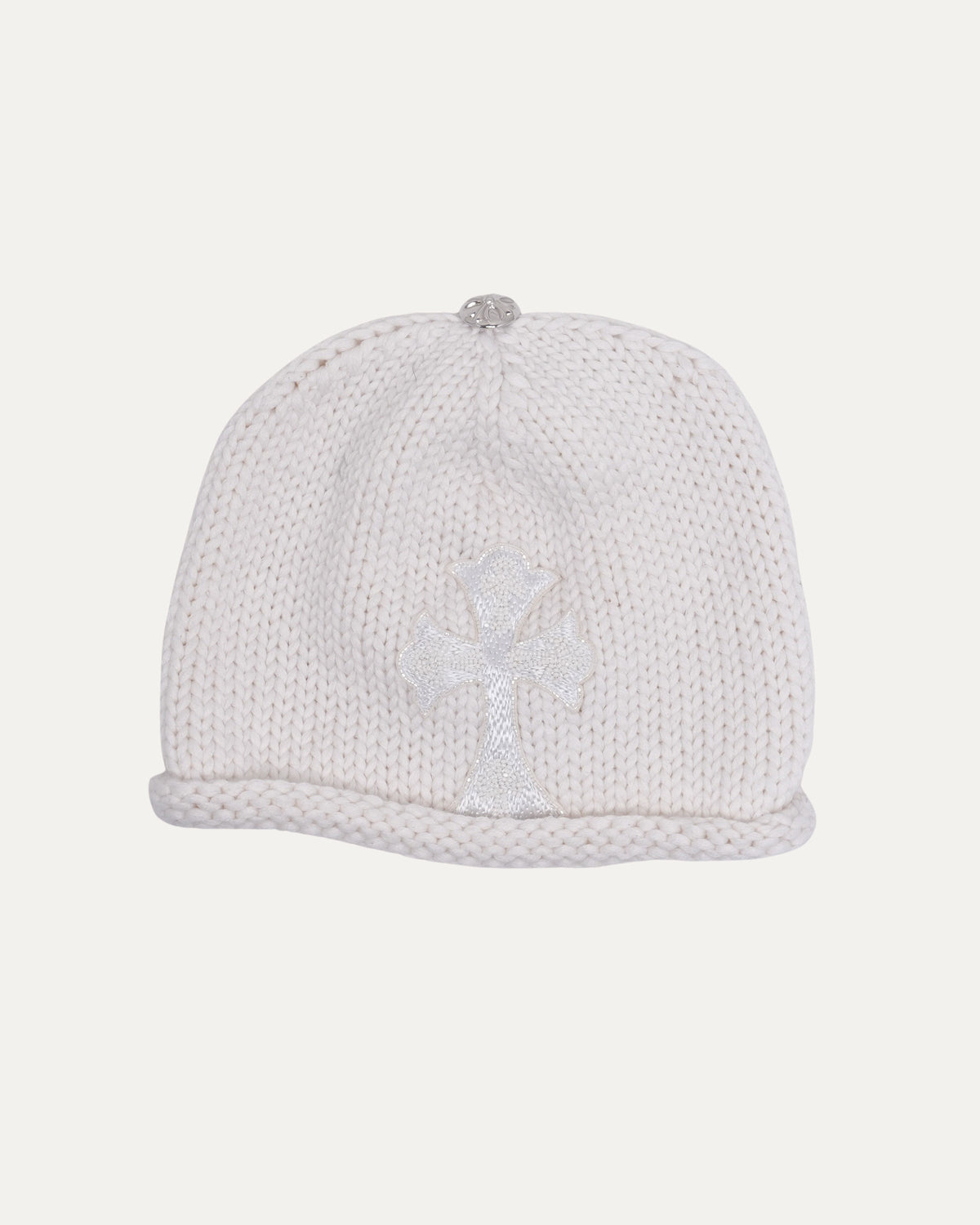 Beaded Cross Beanie