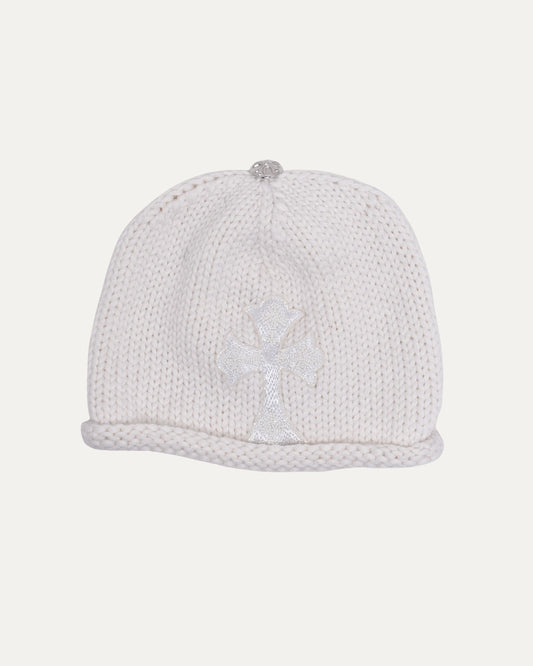 Beaded Cross Beanie