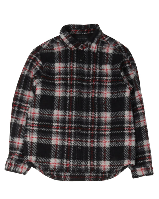 Fuzzy Flannel Shirt
