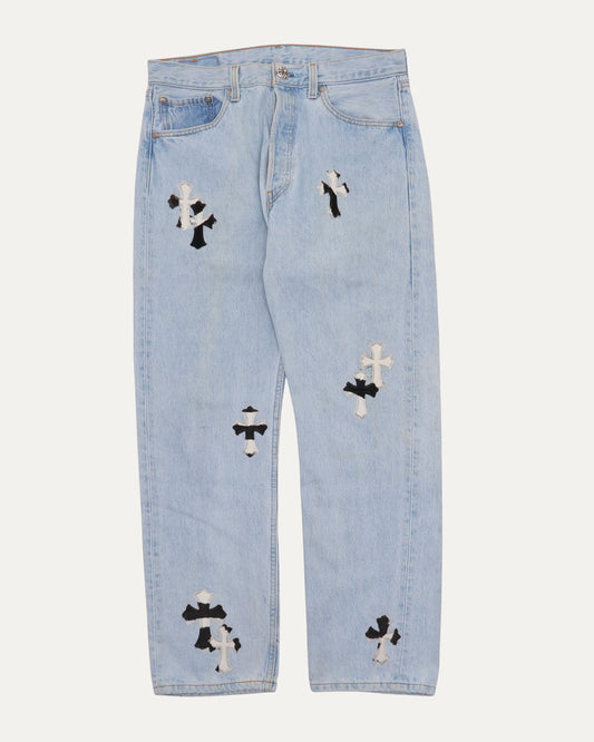 Levi's 501 Cross Patch Jeans
