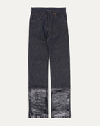 Indigo Lacquered Jeans
