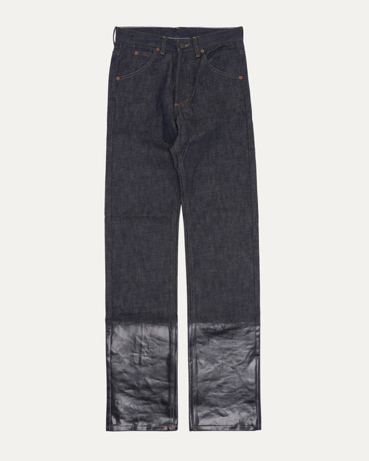 Indigo Lacquered Jeans