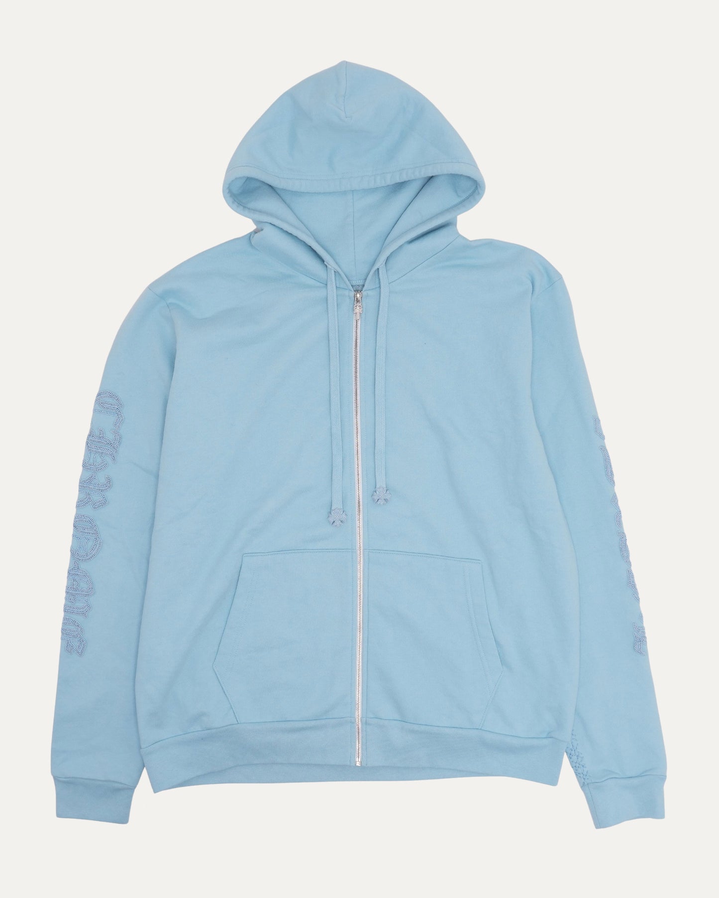 Beaded Vine Dagger Zip Hoodie