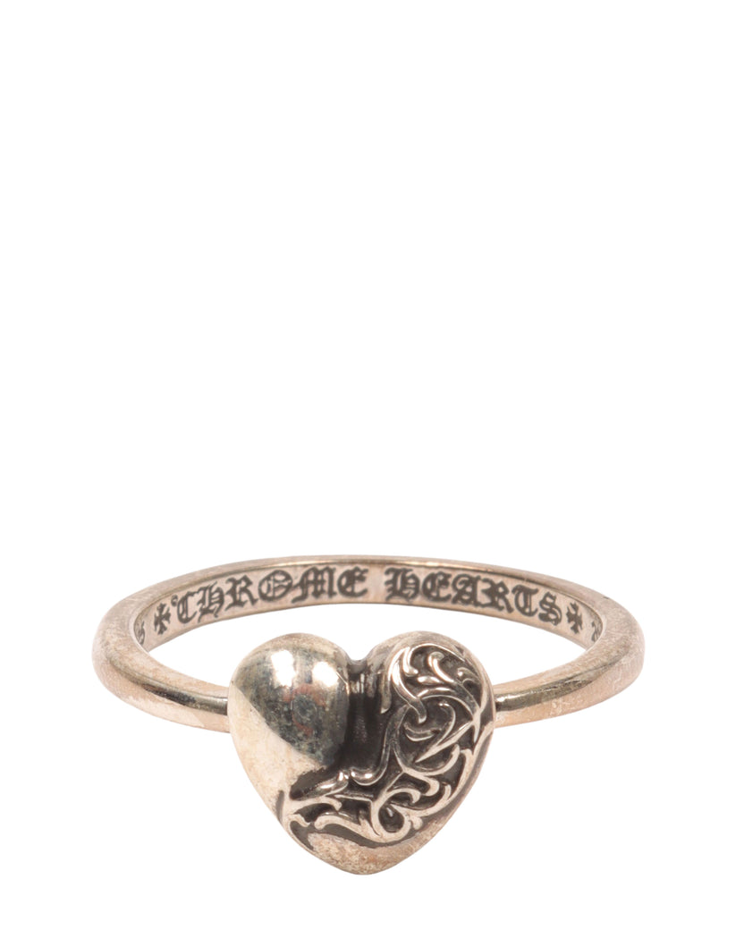 Chrome hearts deals heart ring