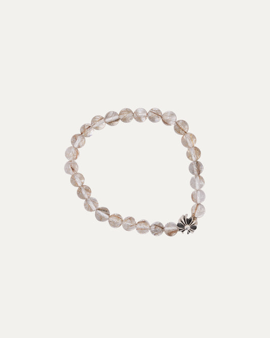6mm Plus Cross Bead Bracelet