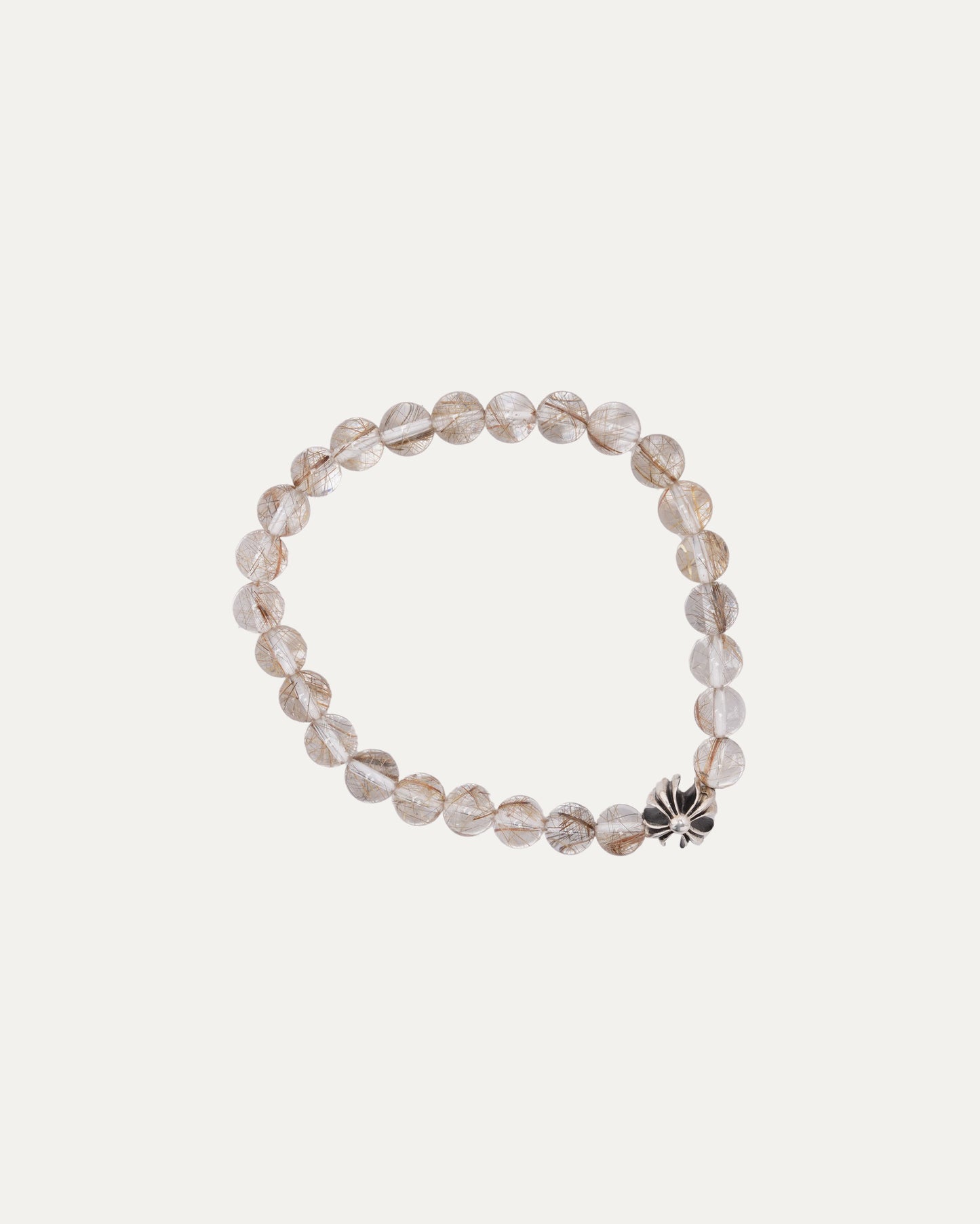 6mm Plus Cross Bead Bracelet