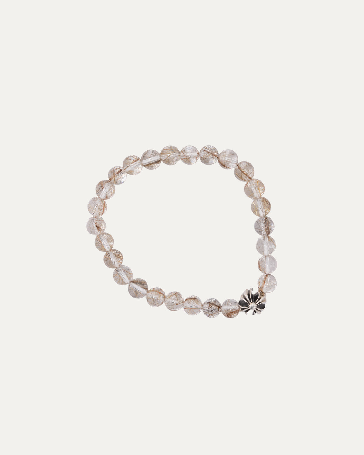 6mm Plus Cross Bead Bracelet