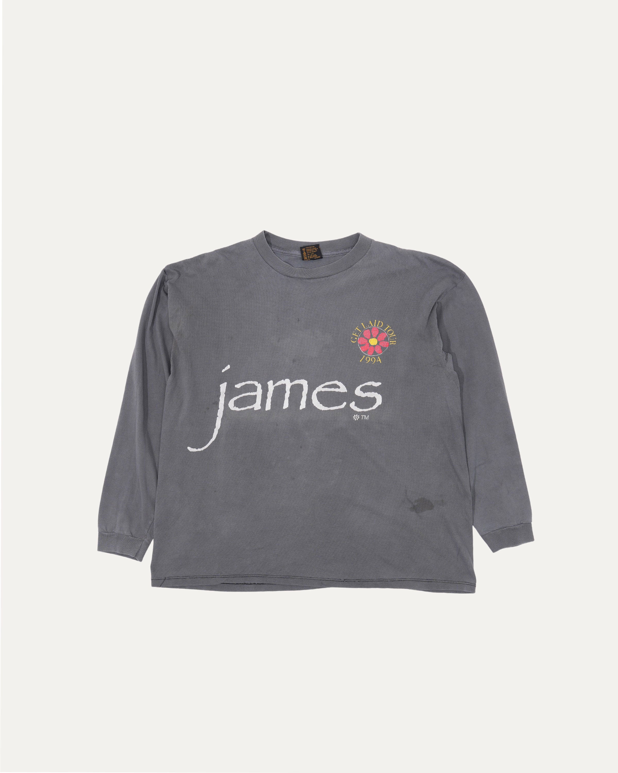 James Get Laid Tour 1994 Long Sleeve T-Shirt