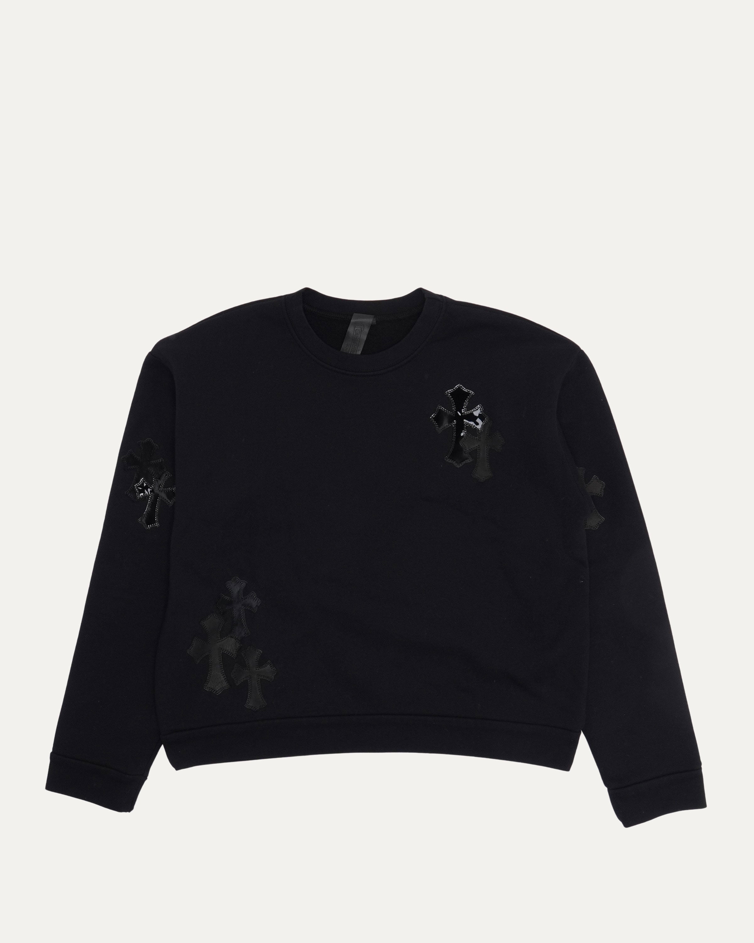 Chrome Hearts Paper Jam Cross Patch Crewneck Sweatshirt – Justin Reed