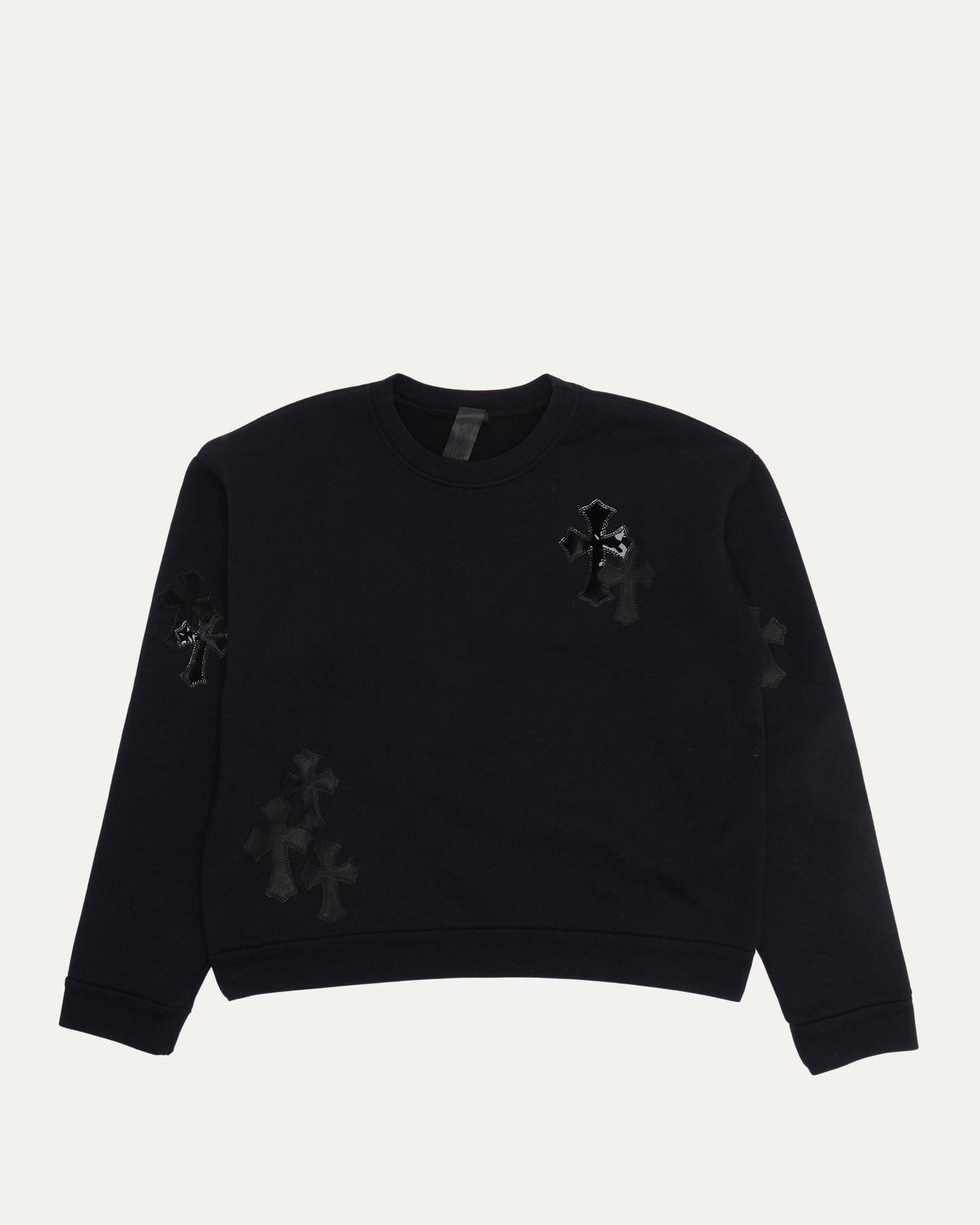 Paper Jam Cross Patch Crewneck Sweatshirt
