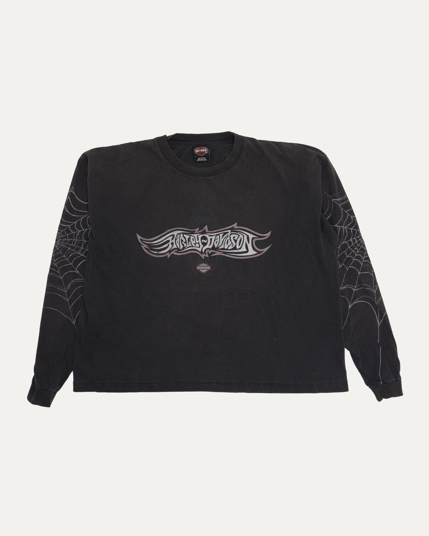 Harley Davidson Spider Web Ohio Long Sleeve T-Shirt